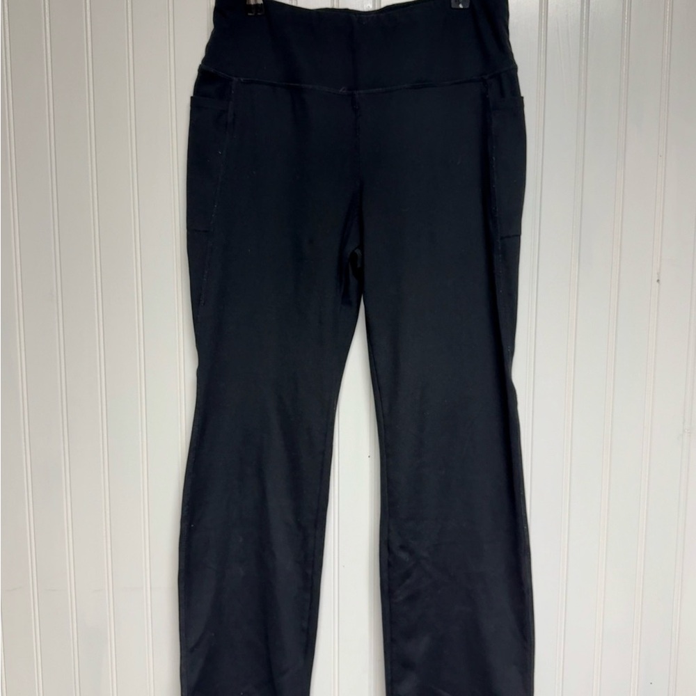 Women's Black Boot Cut Lounge Pants